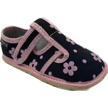 Dětská textilní barefoot obuv Bighorn Mahury 5101 E černá (dětské barefoot bačkory)