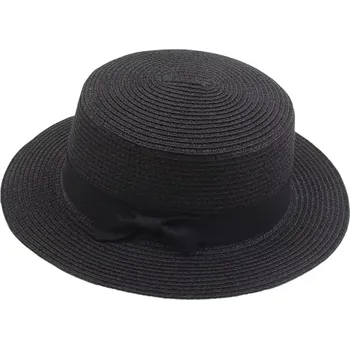 Klobouk Amparo Miranda® Slamák 558 černý, Velikost dospělý 55-58 cm