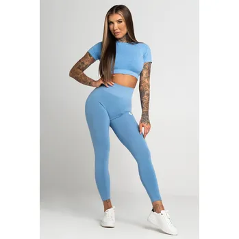 Dámské legíny Gym Glamour Legíny Second Skin Blue L