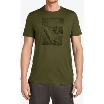 Merino triko Icebreaker Merino 150 Tech Lite SS Tee Summit - loden