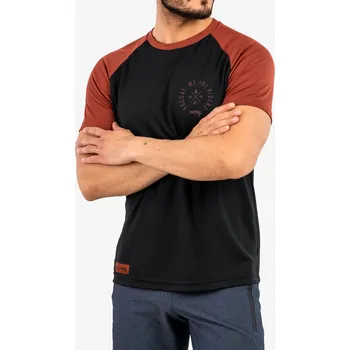 Pánské tričko Tričko s potiskem Rocday Roost - black/red