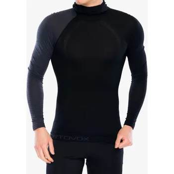 Pánské oblečení Funkční mikina Ortovox 120 Comp Light Hoody - black raven