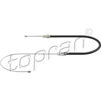 Lanko parkovací brzdy TOPRAN Tažné lanko, parkovací brzda 631 751