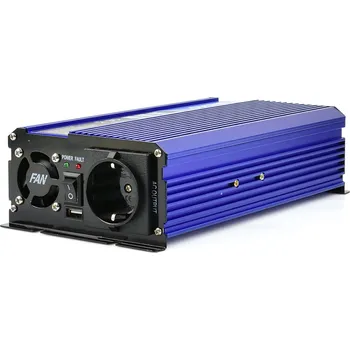 Měnič napětí GEKO Měnič napětí SINUS 24V/230V 500/1000W 14323 G17013