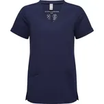 Onna Premier Dámská strečová halena s výstřihem do V NN 310, barva tmavě modrá, vel. L