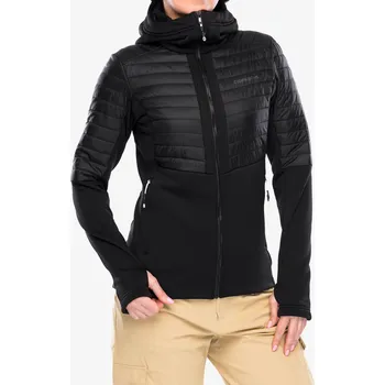 Dámská bunda Hybridní bunda dámská Didriksons Annema Full Zip 6 - black
