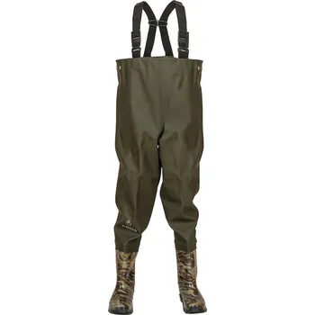 Rybářské oblečení Dětské Prsačky Pros Kids Oliva Velikost 28-29
