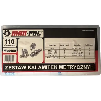 Gola sada MAR-POL Sada mazacích hlavic metrické 110ks 14366