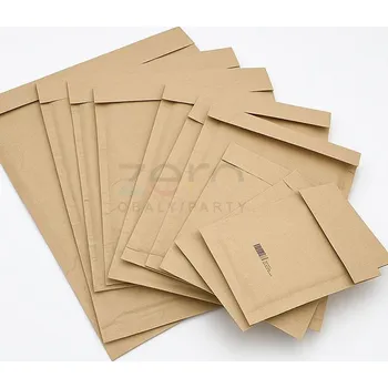 Obalový materiál Obálka papírová s bublinkovou fólií 12x17,5 cm (A/11) - přírodní