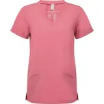 Onna Premier Dámská strečová halena s výstřihem do V NN 310, barva calm pink, vel. XXXXL