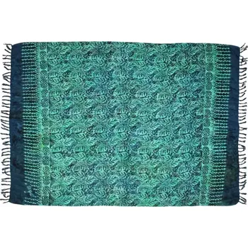 Šátek Šátek sarong Floral paisley zelený