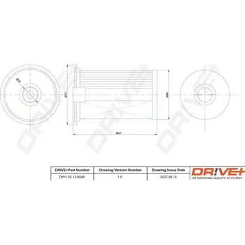 Palivový filtr Palivový filtr Dr!ve+ DP1110.13.0046