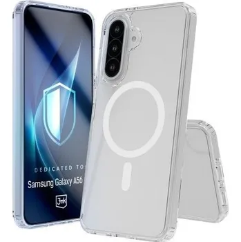 Pouzdro na mobilní telefon 3mk ochranný kryt Armor Magcase pro Samsung Galaxy A56
