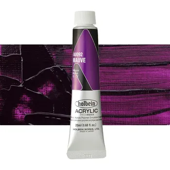 Vodová barva Akrylová barva Holbein Heavy Body - Mauve Balení: 20 ml