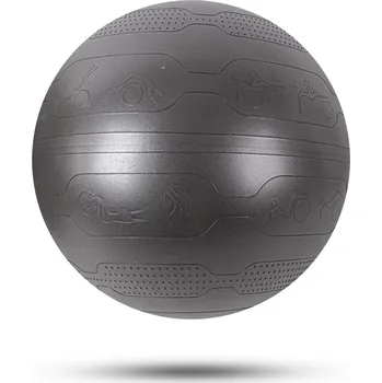 Gymnastický míč inSPORTline Gymnastický míč Stretch Ball 55 cm černá