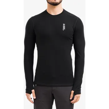 Termoaktivní mikina Mons Royale Cascade Merino Flex 200 LS - black
