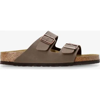 Dámské žabky Žabky Birkenstock Arizona Birko-Flor Nubuk - mocca