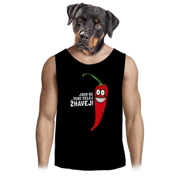 Pánské tílko Bastard Spalující touha pánské tílko Black