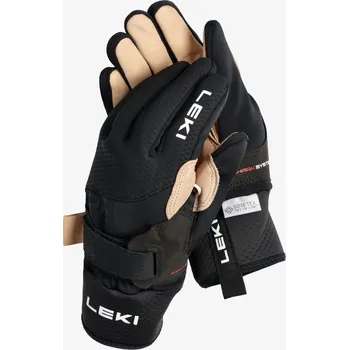 Sportovní chránič Lyžařské rukavice Leki PRC Premium ThermoPlus Shark - black/sand