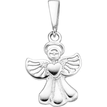 Přívěsek BEALIO Stříbrný přívěsek ANDĚL A SRDÍČKO 03-11540-3545 Stříbrný