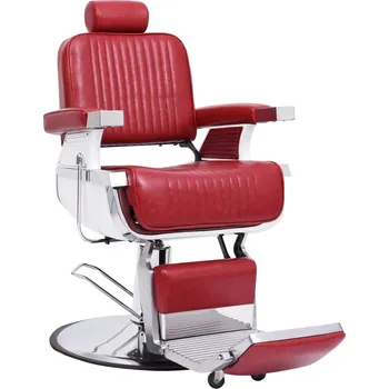 Stolička Kadeřnické křeslo červené 68 x 69 x 116 cm umělá kůže Červená110169