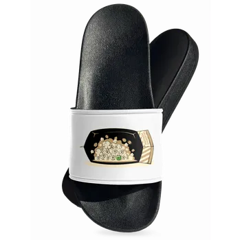 Pánské pantofle Bastard Zatoulaný hrášek pantofle White