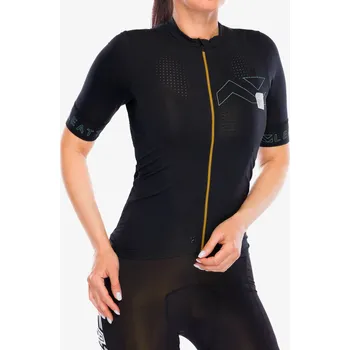 cyklistický dres Dámské cyklistické triko Leatt Jersey MTB Endurance 5.0 - black/black