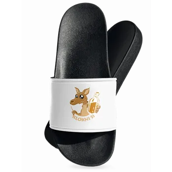 Pánské pantofle Bastard Klokni si pantofle White