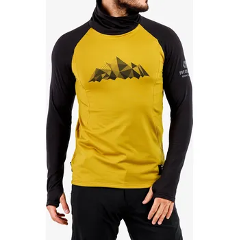 Pánská mikina Mikina Sensor Coolmax Thermo Sweatshirt - mountains mustard/black