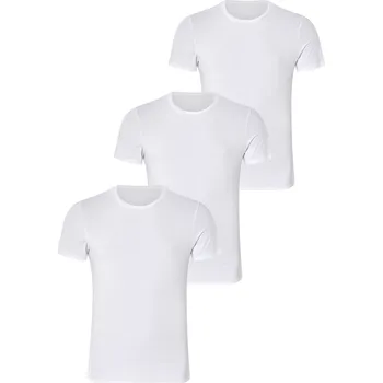 Pánské tričko LACOSTE Pánské triko, 3 kusy (bílá, M)