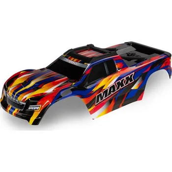 RC náhradní díl Traxxas karosérie žlutá Maxx (rozvor 352mm) - TRA8918P