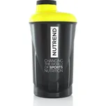 láhev-šejkr NUTREND 0,6 l, černo-žlutý