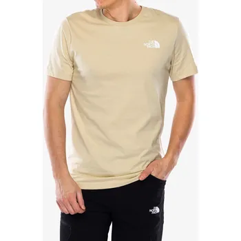 Pánské tričko Bavlněné tričko The North Face S/S Redbox Tee - gravel