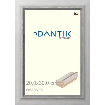Rám na obraz DANTIK rámeček 20x30 | RIVIERA AG (Sklo Čiré) (Vyrobeno s láskou u nás v DANTIKU)