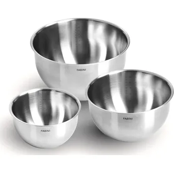 FABINI Lucca 3.0 sada mís 3 ks stříbrná