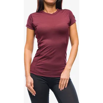Merino triko dámské Sensor Merino Air Tee SS - port red