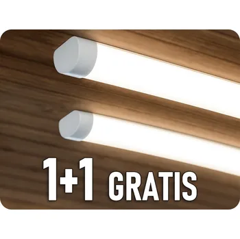 LED panel LED hranolový panel 20W, 2400lm, 60cm, 1+1 zdarma! Neutrální bílá