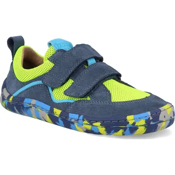 Barefoot dětské tenisky Froddo - Base Denim+ modré Velikost: 24