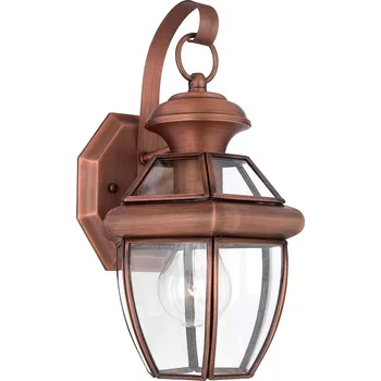 Nástěnné svítidlo Elstead Lighting Newbury venkovní nástěnné svítidlo 1x60 W měděná QZ-NEWBURY2-S-AC
