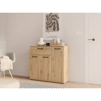 Komoda Komoda Nipo 90x82x30 cm, dub artisan