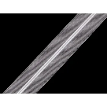 Zip Zip spirálový No 3 transparentní metráž, na povlečení a polštáře bílá 1 m