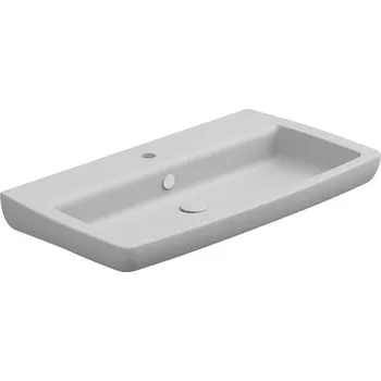 Umyvadlo Umyvadlo Brio 80 keramické, bílé matná, 80x45 cm, BRLAV80001