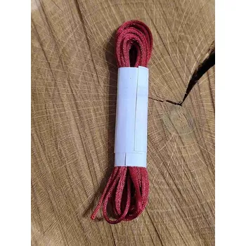 Saténová šňůra Ø1 mm svazek 3 m barva bordó