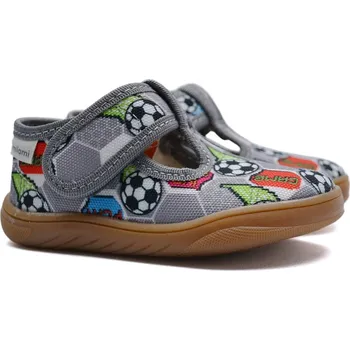 Chlapecké bačkory Barefoot bačkory MILAMI BF1 MAB19-04A fotbal Velikost: 21