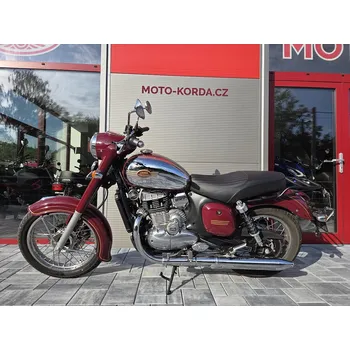 malá motorka Jawa Nová Jawa 350 CL Kývačka