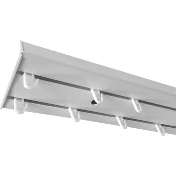 Dvojkolejnice osazená-jezdci,koncovky,záslepky Barva: BL - bílá, Délka: 210 cm