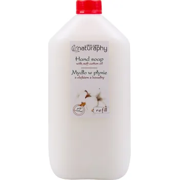 Mýdlo Pro-Tech shop Tekuté mýdlo s bavlněným olejem Naturaphy 5000ml 30339&nbsp;5908311411155-COTTONOIL