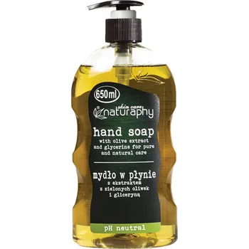 Mýdlo Pro-Tech shop Tekuté mýdlo olivy s&nbsp;extraktem z glycerinu Naturaphy 650ml 30011&nbsp;5908311414477