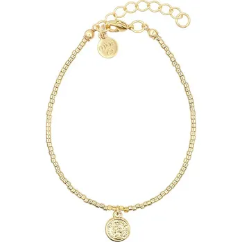 Náramek Mint15 Miyuki náramek LITTLE COIN Gold