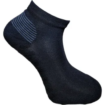 Pánské ponožky BX-MEDIC SNEAKER FUN bambusové masážní ponožky BAMBOX 47-50 tm. modrá